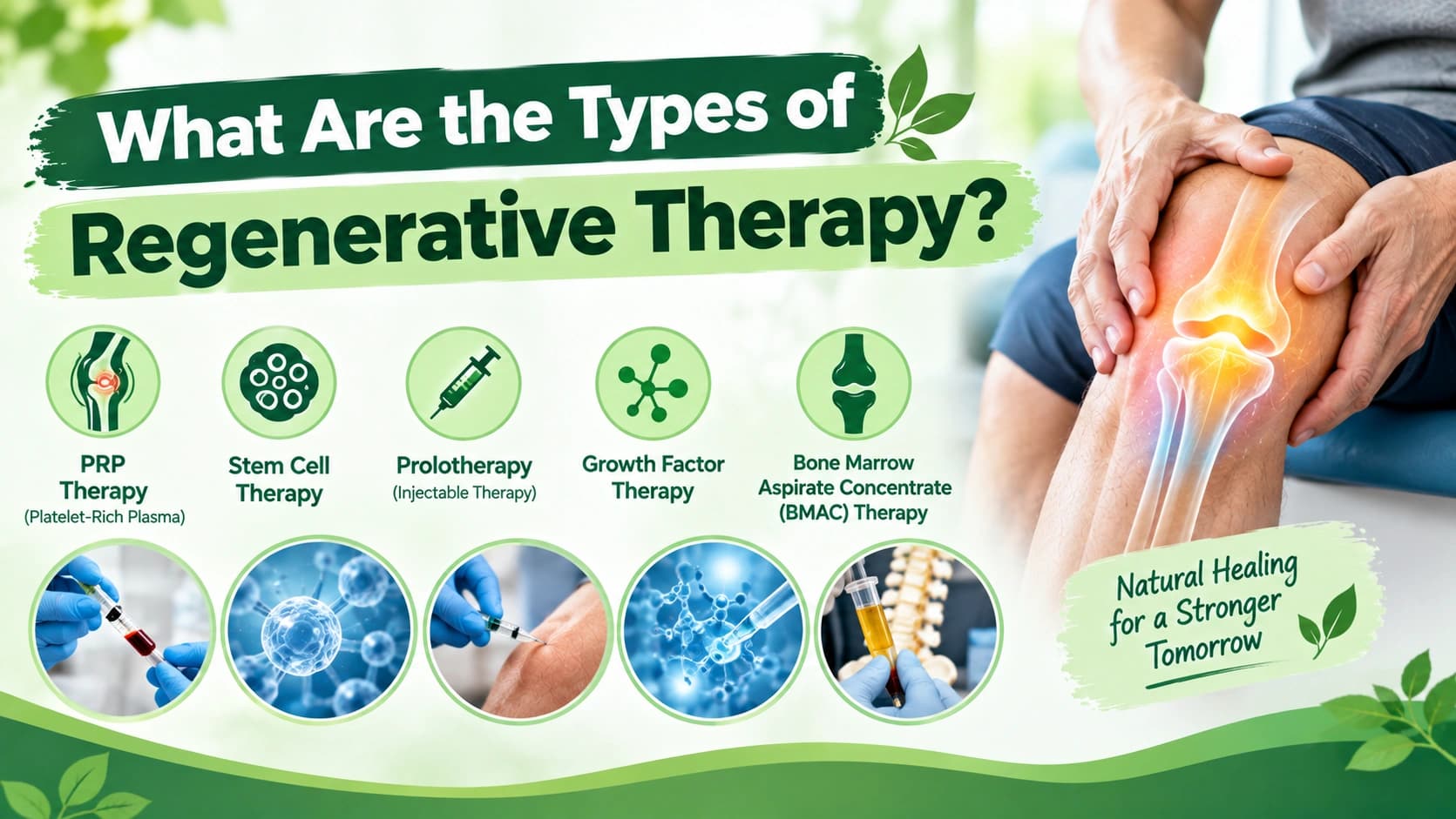 What Are the Types of Regenerative Therapy