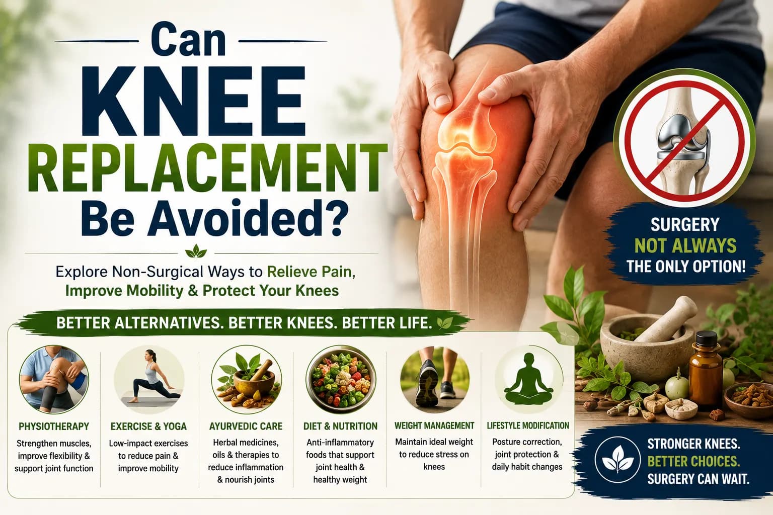 Can Knee Replacement Be Avoided?
