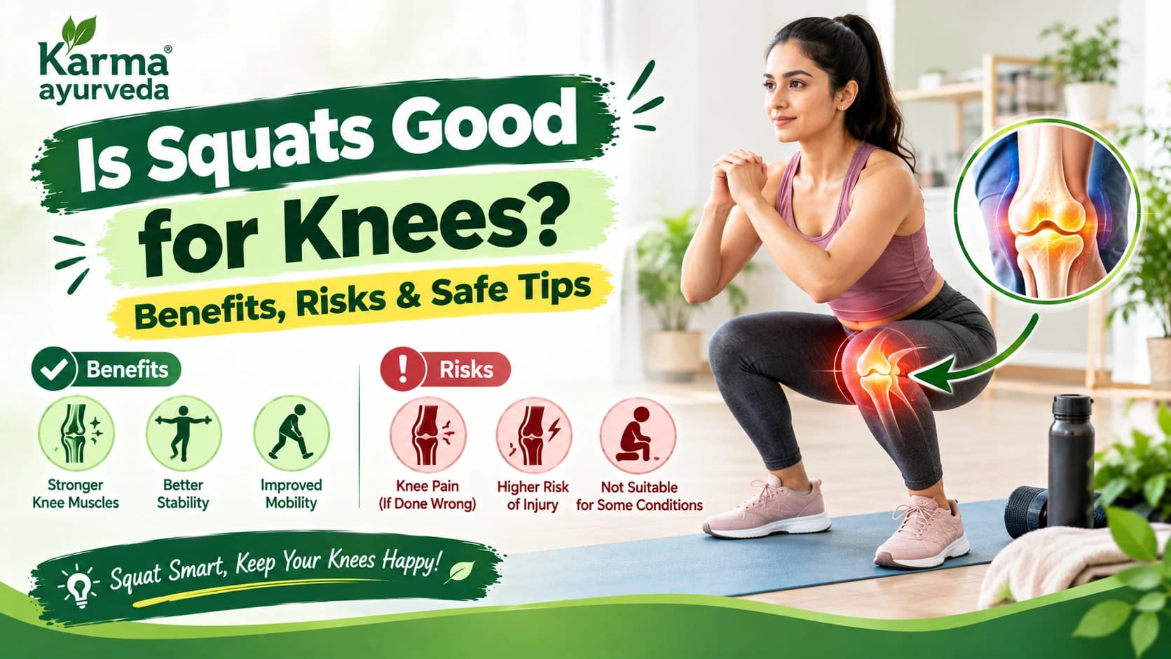 Is Squats Good for Knees?