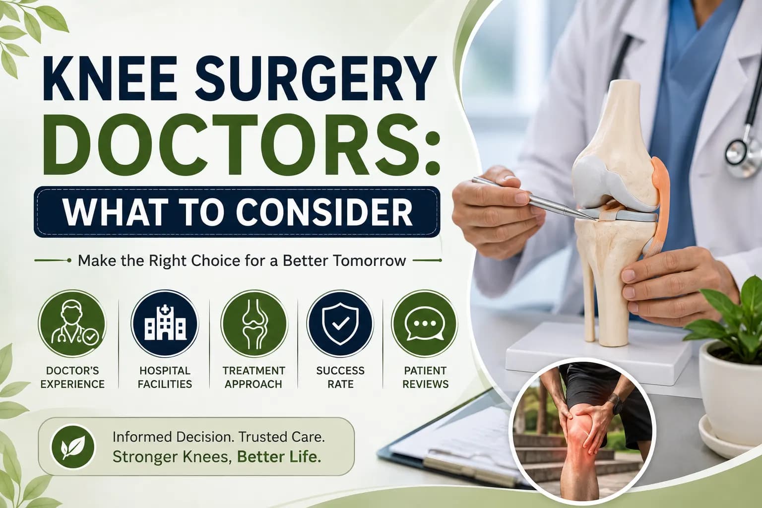 Knee Surgery Doctors: What to Consider