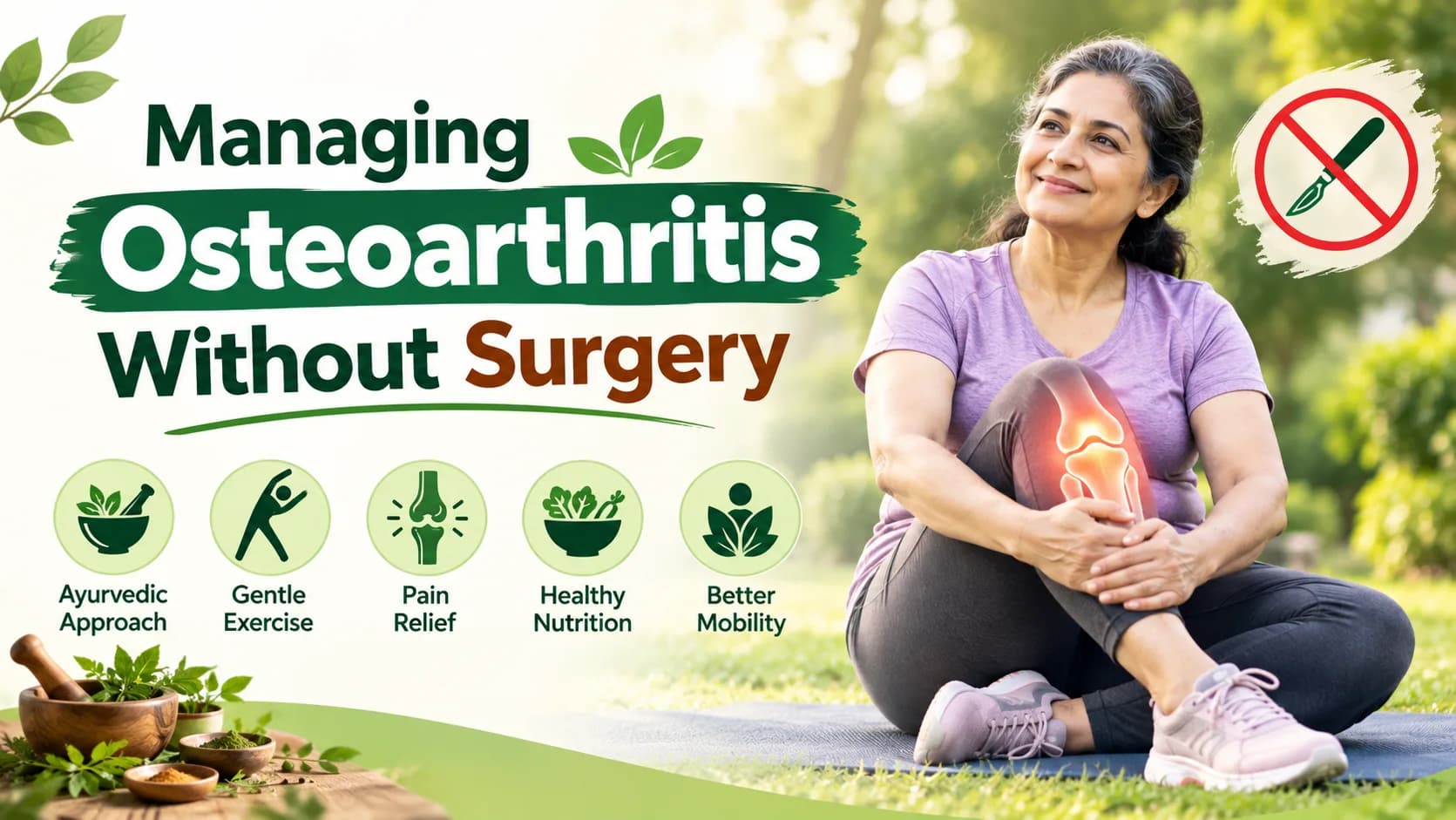 Managing Osteoarthritis Without Surgery