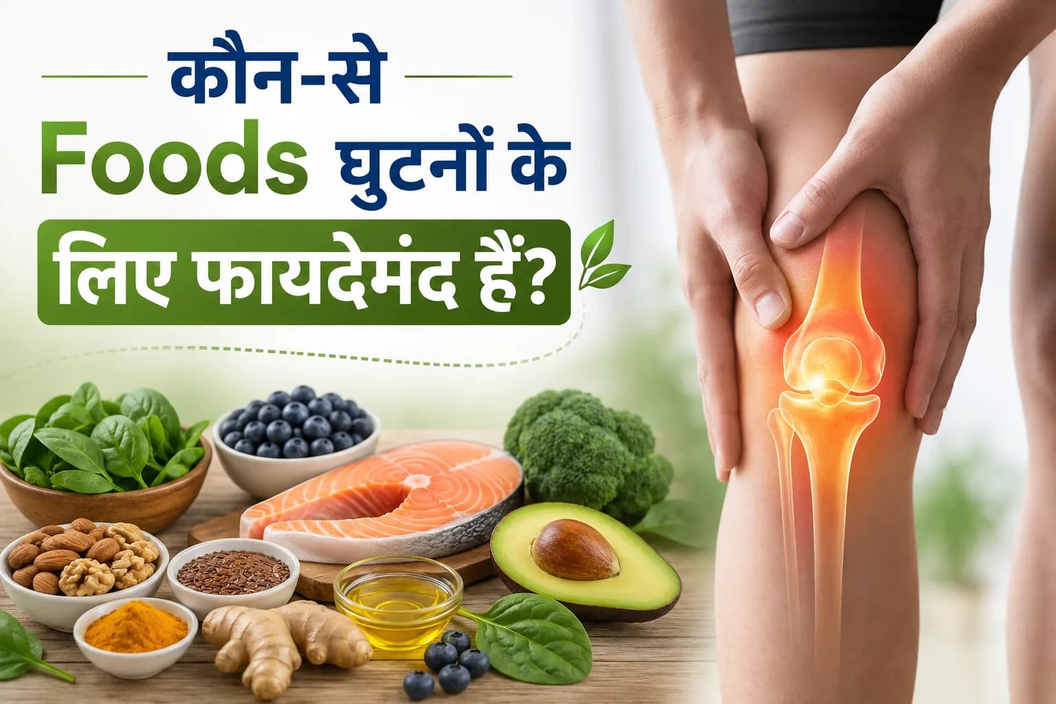 कौन-से Foods घुटनों के लिए फायदेमंद हैं?