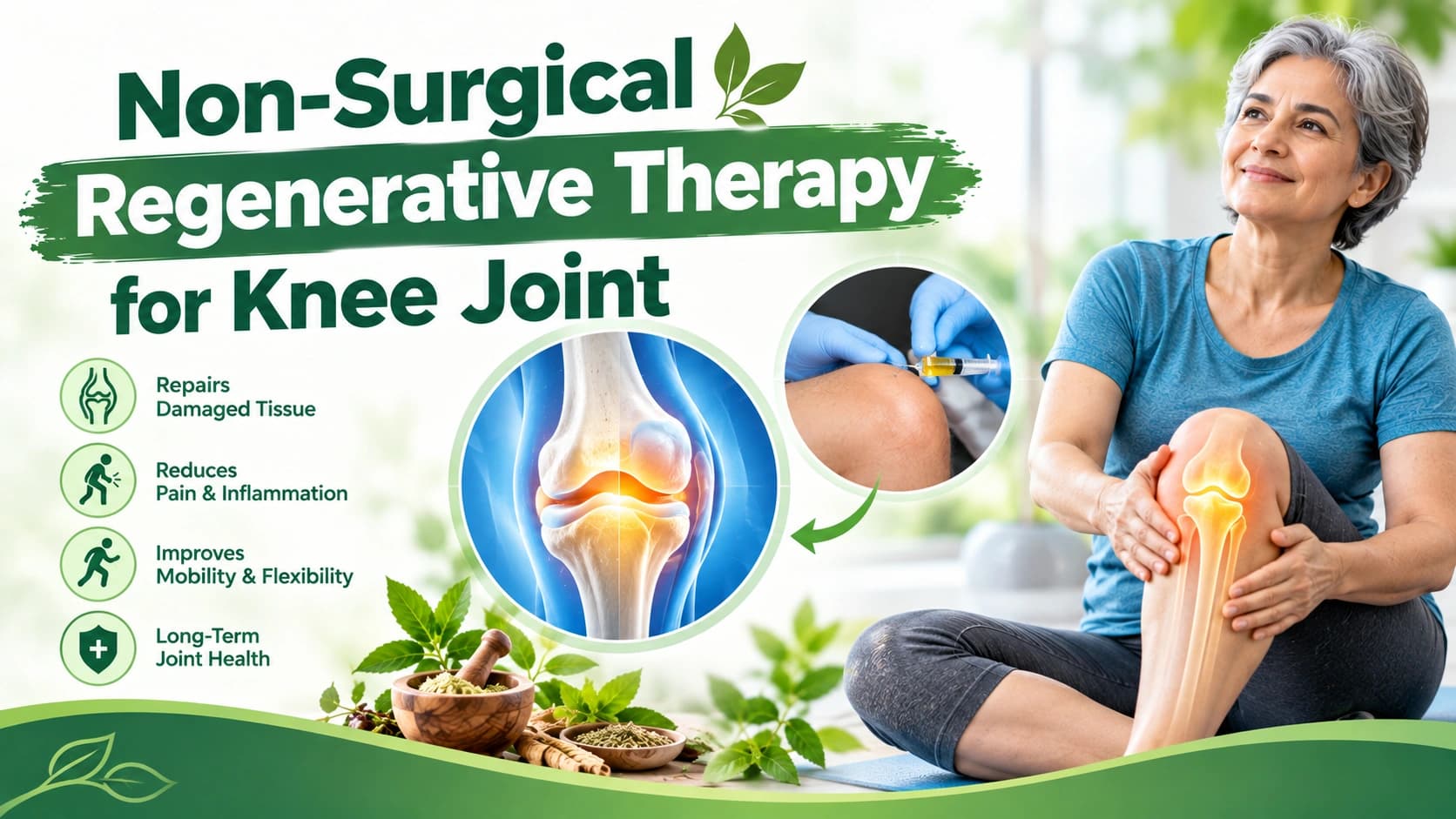 Non-Surgical Regenerative Therapy for Knee Joint