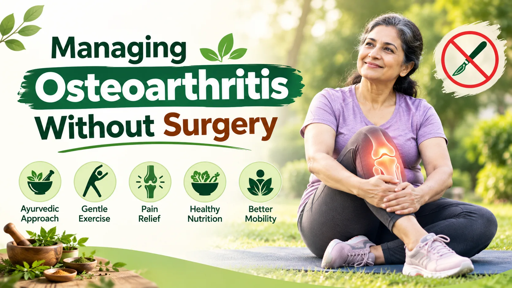 Managing Osteoarthritis Without Surgery: