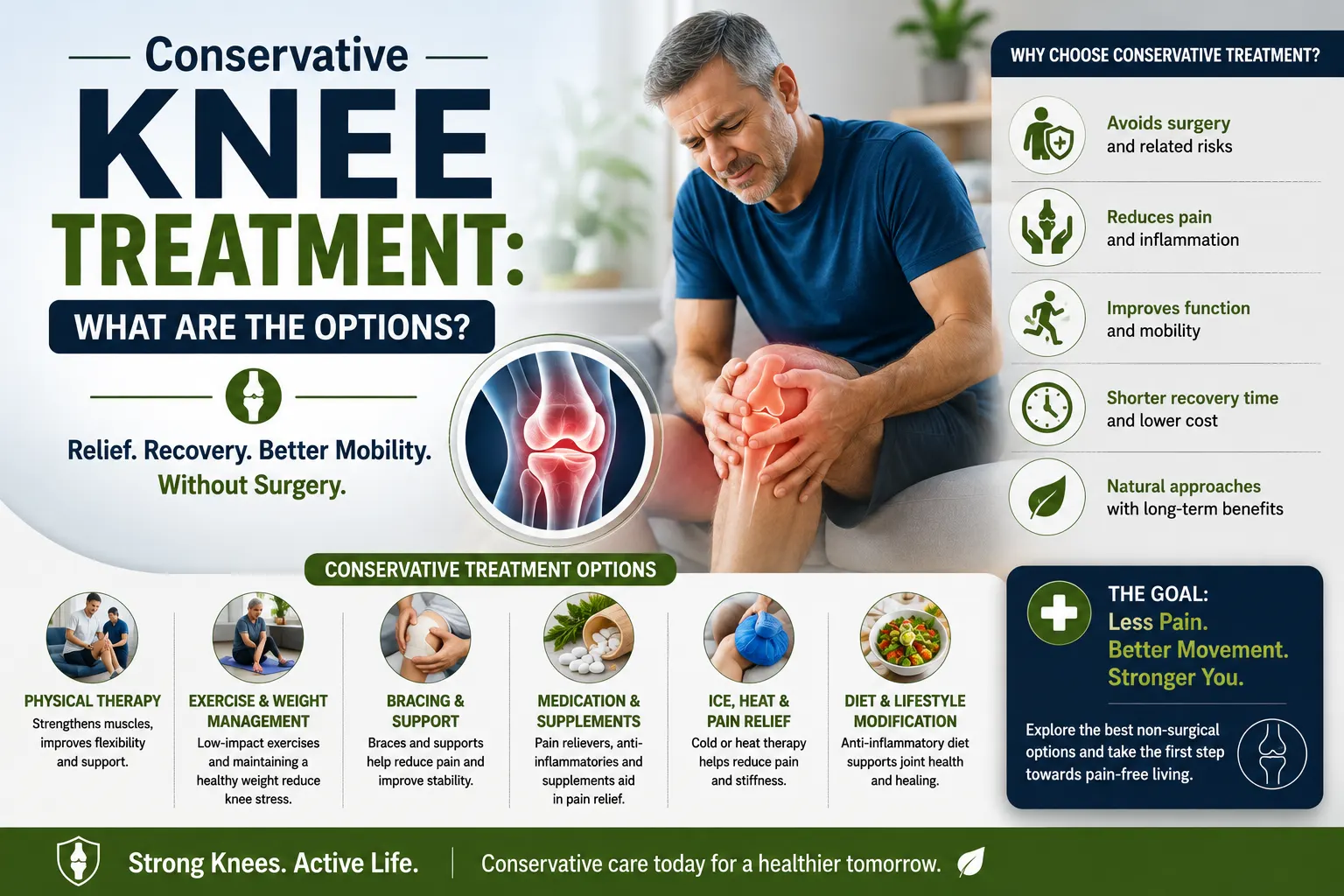 Conservative Knee Treatment What Are the Options